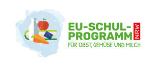 Logo EU-Schulprogramm für Obst, Gemüse und Milch